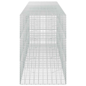 Γκαμπιόν με σύρμα 3,5 mm και πλέγμα 5x10 cm 350x100x150 εκ.
