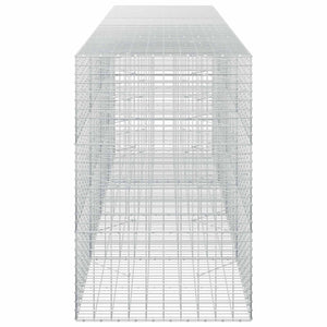 Γκαμπιόν με σύρμα 3,5 mm και πλέγμα 5x10 cm 400x100x150 εκ. - Pakobazaar