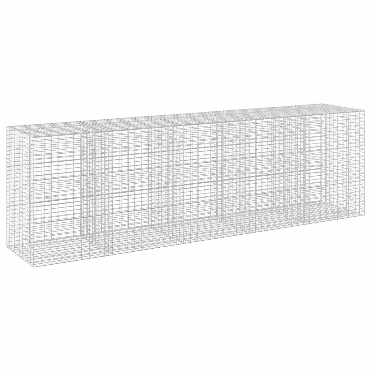 Γκαμπιόν με σύρμα 3,5 mm και πλέγμα 5x10 cm 500x100x150 εκ.
