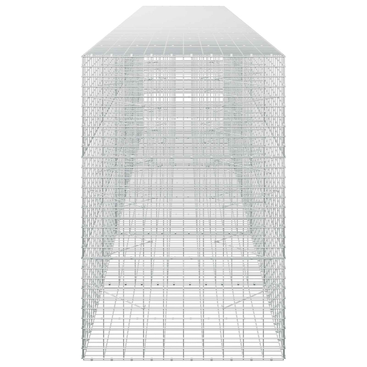 Γκαμπιόν με σύρμα 3,5 mm και πλέγμα 5x10 cm 600x100x150 εκ