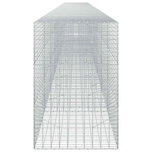 Γκαμπιόν με σύρμα 3,5 mm και πλέγμα 5x10 cm 800x100x150 εκ. - Pakobazaar