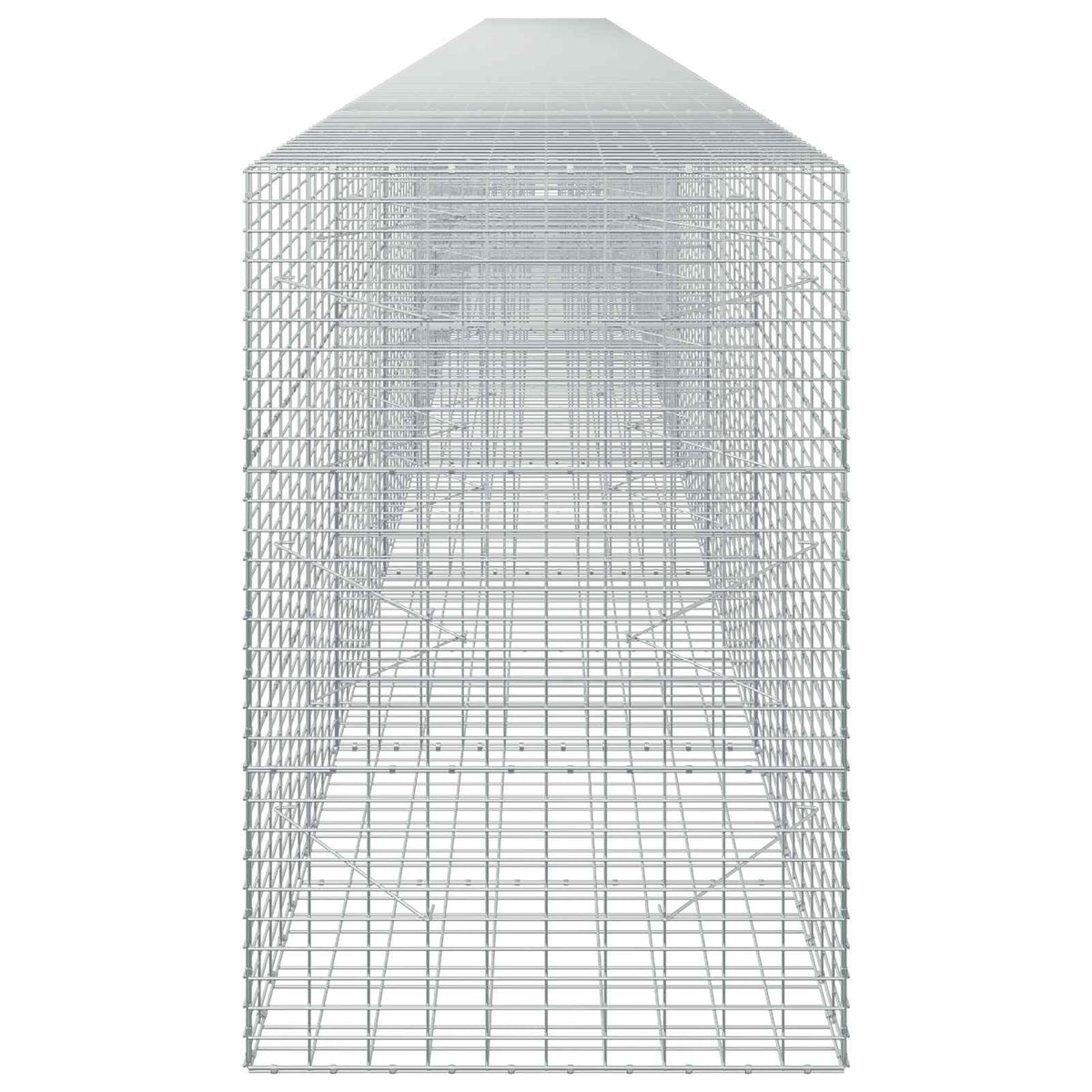 Γκαμπιόν με σύρμα 3,5 mm και πλέγμα 5x10 cm 950x100x150 εκ. - Pakobazaar