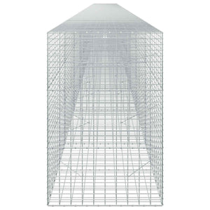 Γκαμπιόν με σύρμα 3,5 mm και πλέγμα 5x10 cm 950x100x150 εκ. - Pakobazaar