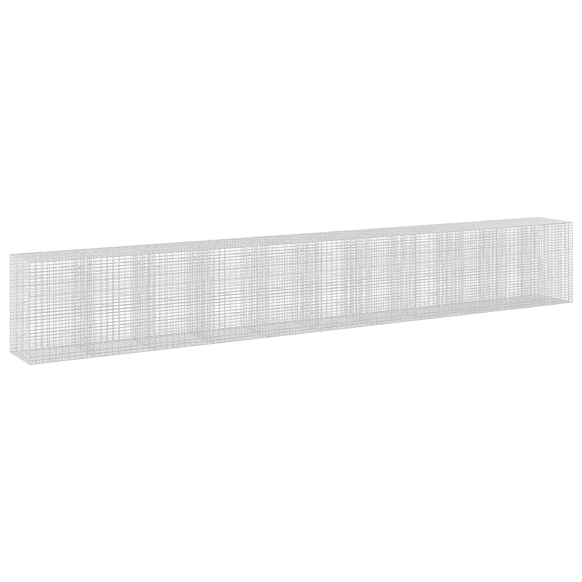 Γκαμπιόν με σύρμα 3,5 mm και πλέγμα 5x10 cm 1050x100x150 εκ - Pakobazaar