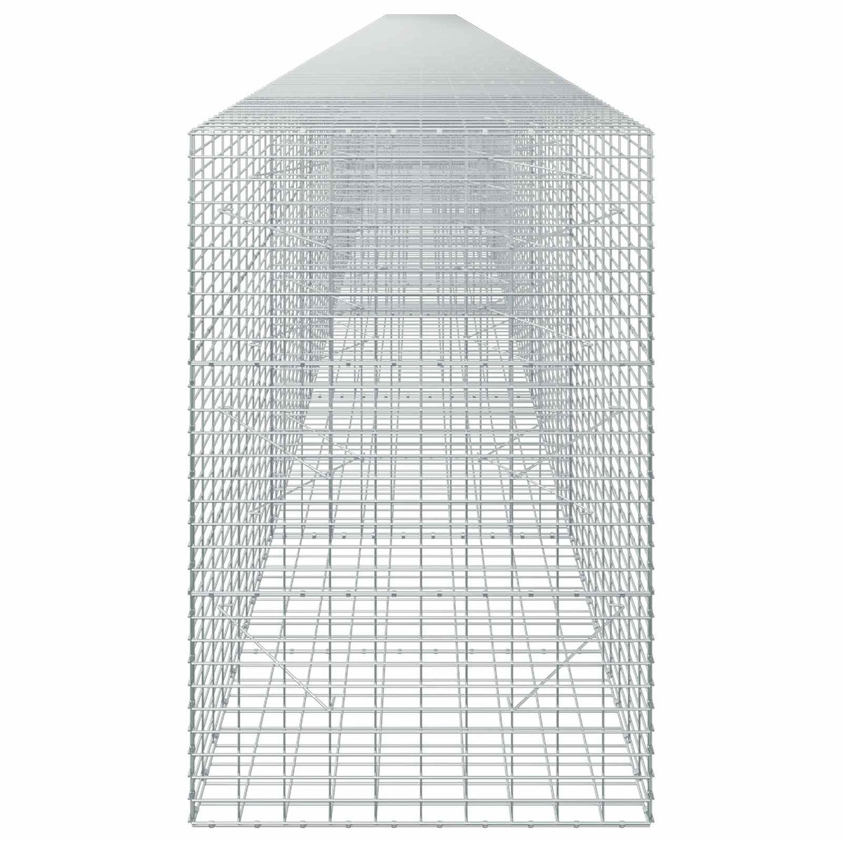 Γκαμπιόν με σύρμα 3,5 mm και πλέγμα 5x10 cm 1050x100x150 εκ - Pakobazaar