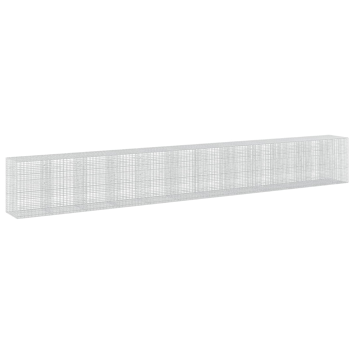 Γκαμπιόν με σύρμα 3,5 mm και πλέγμα 5x10 cm 1150x100x150 εκ. - Pakobazaar