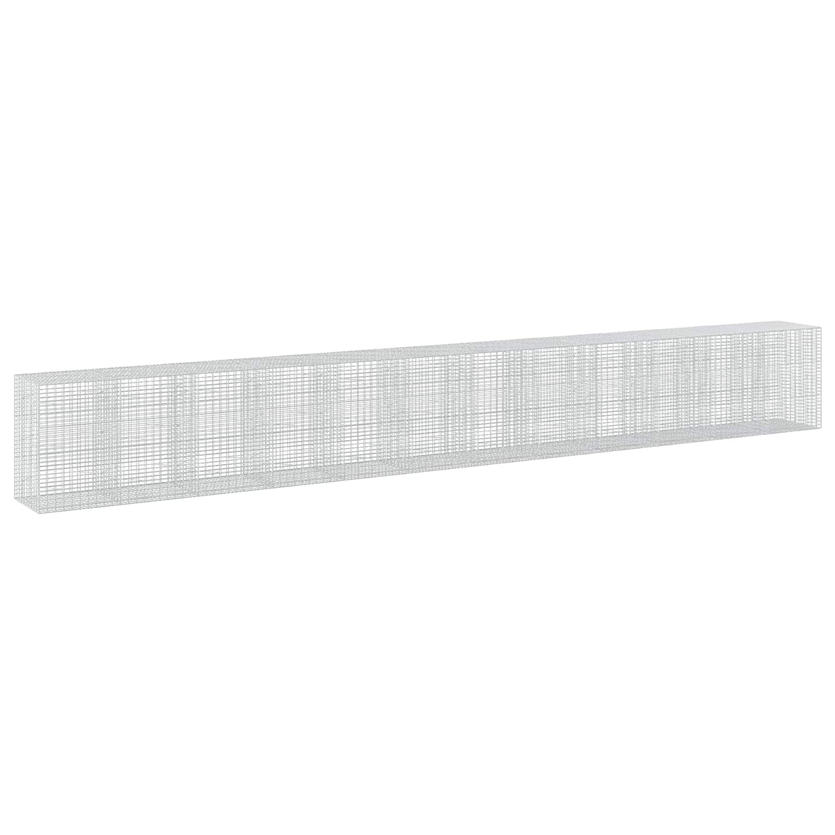 Γκαμπιόν με σύρμα 3,5 mm και πλέγμα 5x10 cm 1200x100x150 εκ. - Pakobazaar