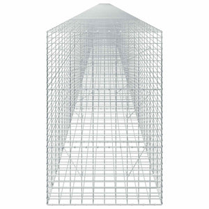 Γκαμπιόν με σύρμα 3,5 mm και πλέγμα 5x10 cm 1200x100x150 εκ. - Pakobazaar