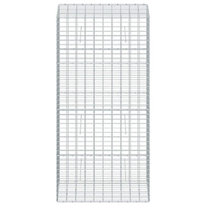 Γκαμπιόν με σύρμα 3,5 mm και πλέγμα 5x10 cm 50x100x200 εκ