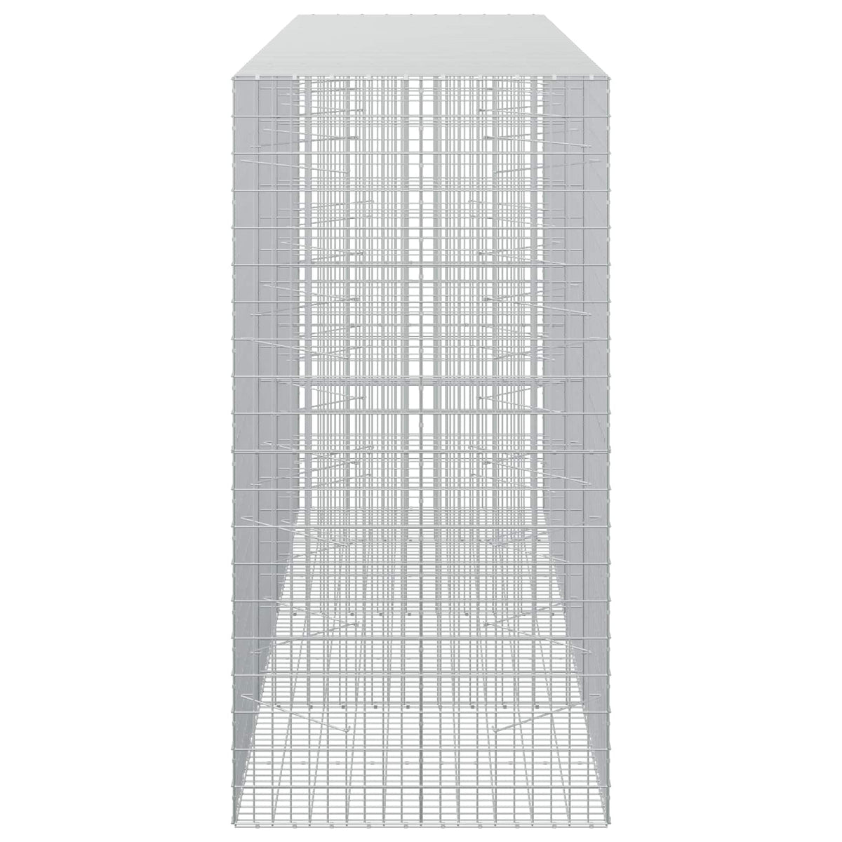 Γκαμπιόν με σύρμα 3,5 mm και πλέγμα 5x10 cm 350x100x200 εκ.