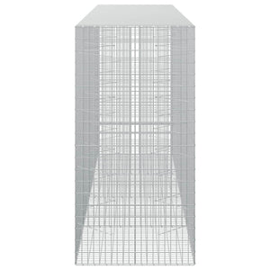 Γκαμπιόν με σύρμα 3,5 mm και πλέγμα 5x10 cm 400x100x200 εκ - Pakobazaar