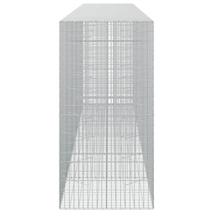 Γκαμπιόν με σύρμα 3,5 mm και πλέγμα 5x10 cm 550x100x200 εκ. - Pakobazaar