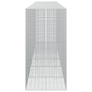 Γκαμπιόν με σύρμα 3,5 mm και πλέγμα 5x10 cm 600x100x200 εκ - Pakobazaar