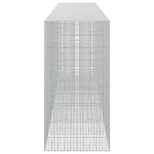 Γκαμπιόν με σύρμα 3,5 mm και πλέγμα 5x10 cm 700x100x200 εκ. - Pakobazaar