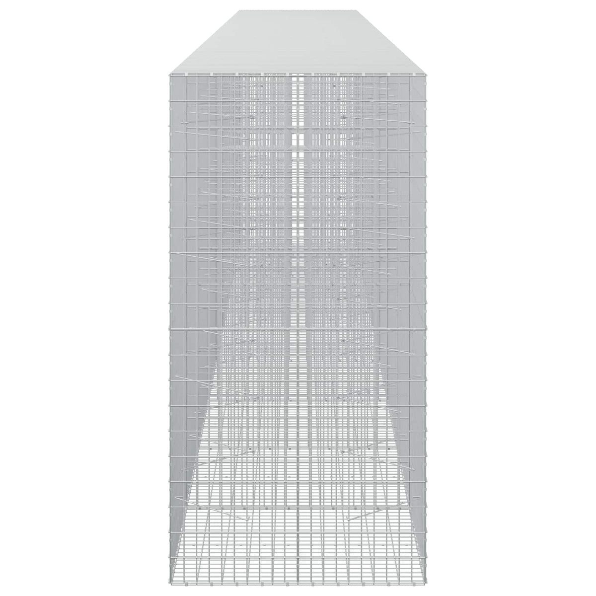 Γκαμπιόν με σύρμα 3,5 mm και πλέγμα 5x10 cm 850x100x200 εκ - Pakobazaar