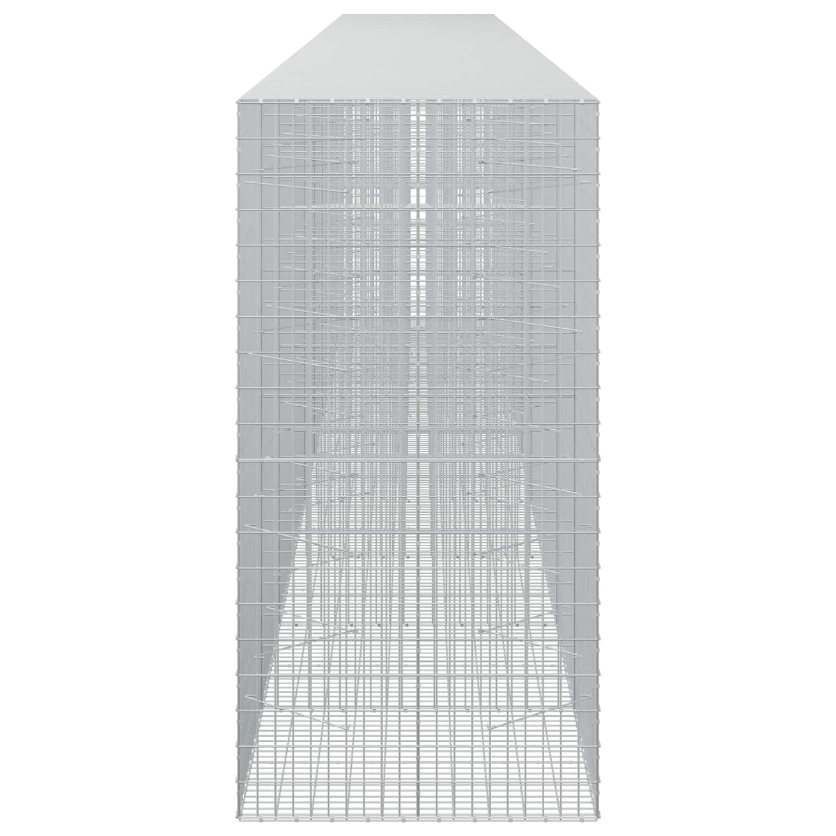 Γκαμπιόν με σύρμα 3,5 mm και πλέγμα 5x10 cm 950x100x200 εκ - Pakobazaar