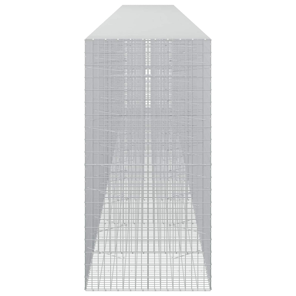 Γκαμπιόν με σύρμα 3,5 mm και πλέγμα 5x10 cm 1050x100x200 εκ. - Pakobazaar