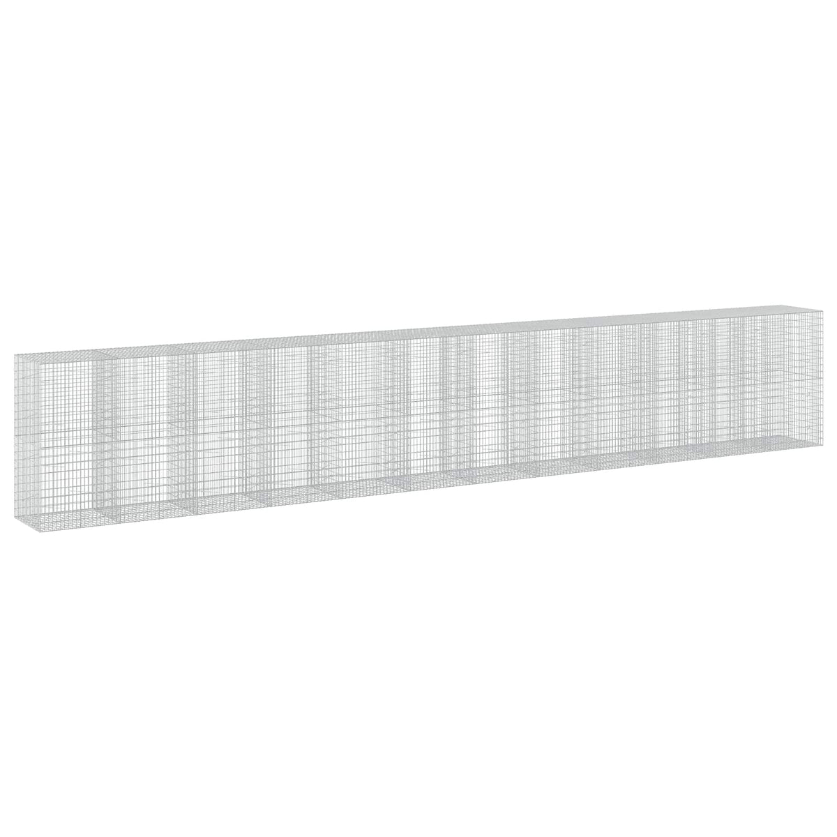 Γκαμπιόν με σύρμα 3,5 mm και πλέγμα 5x10 cm 1200x100x200 εκ.