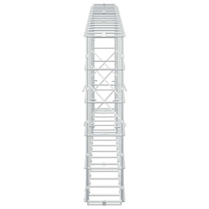 Γκαμπιόν με σύρμα 3,5 mm και πλέγμα 10x10 cm 150x10x50 εκ - Pakobazaar