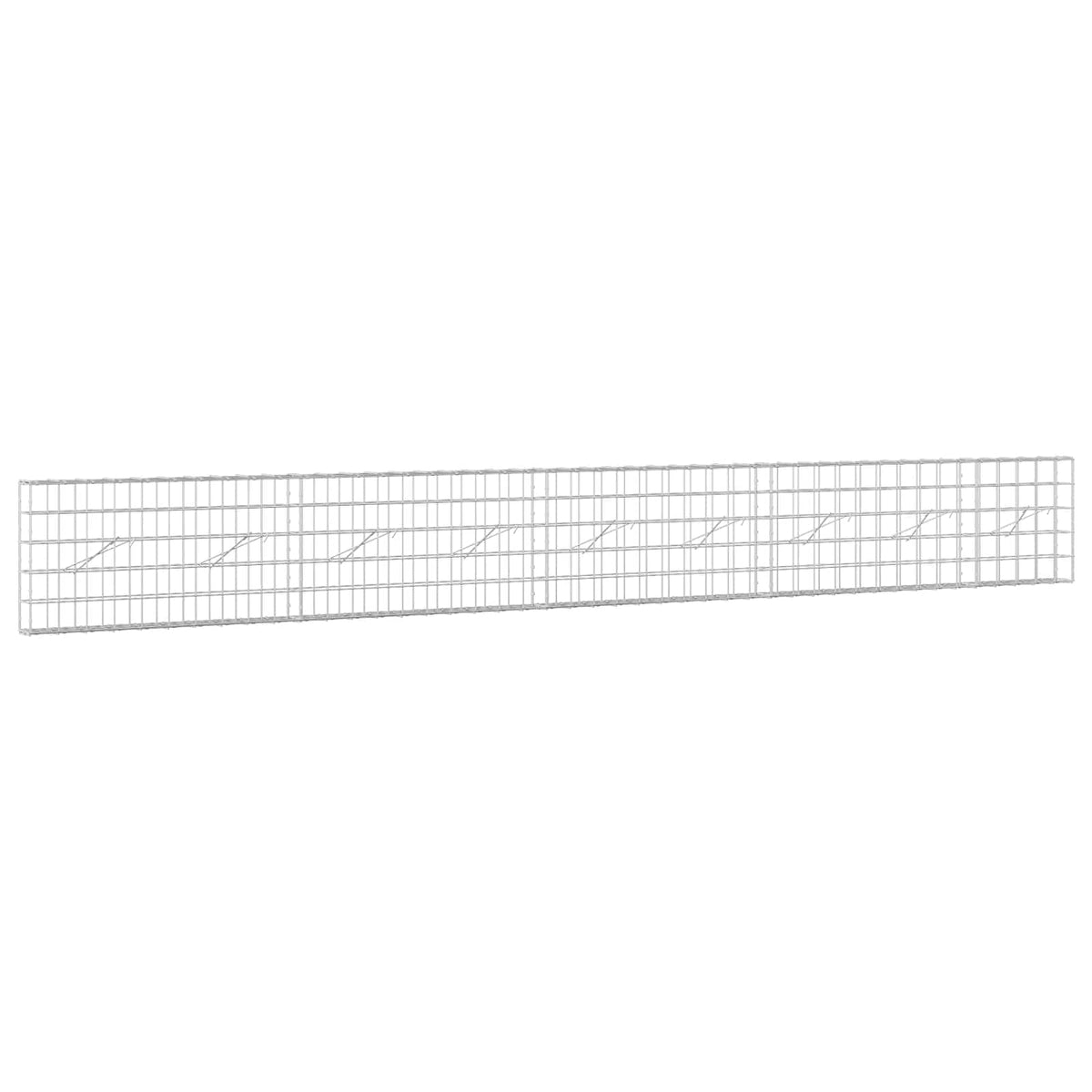 Γκαμπιόν με σύρμα 3,5 mm και πλέγμα 10x10 cm 450x10x50 εκ