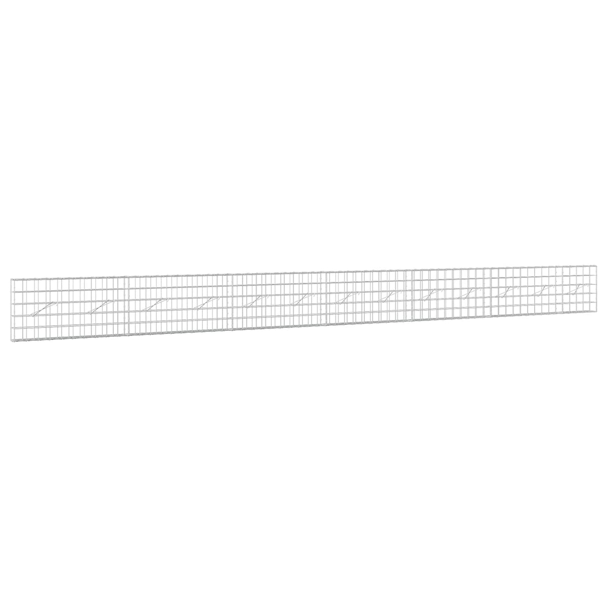Γκαμπιόν με σύρμα 3,5 mm και πλέγμα 10x10 cm 650x10x50 εκ - Pakobazaar