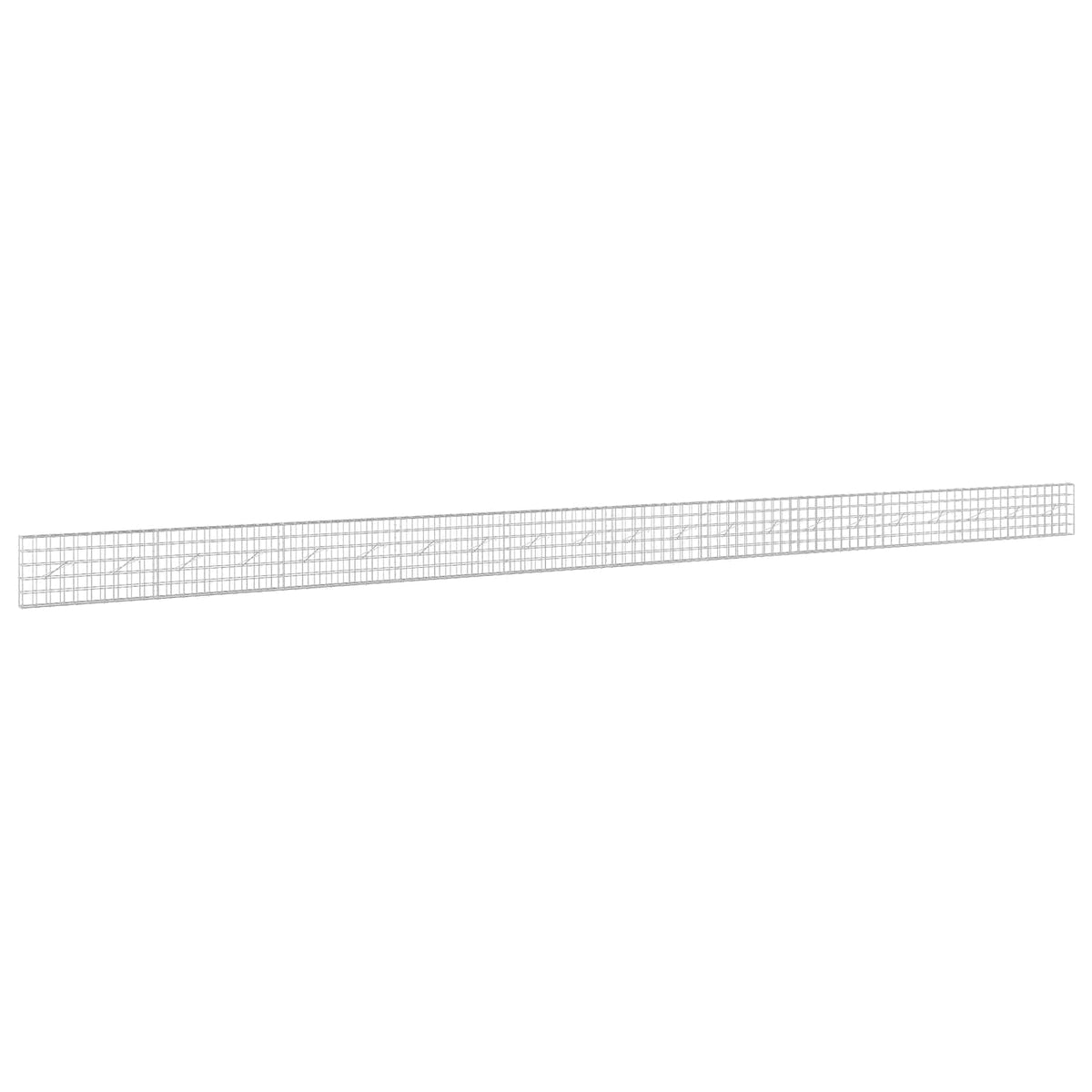 Γκαμπιόν με σύρμα 3,5 mm και πλέγμα 10x10 cm 1050x10x50 εκ - Pakobazaar