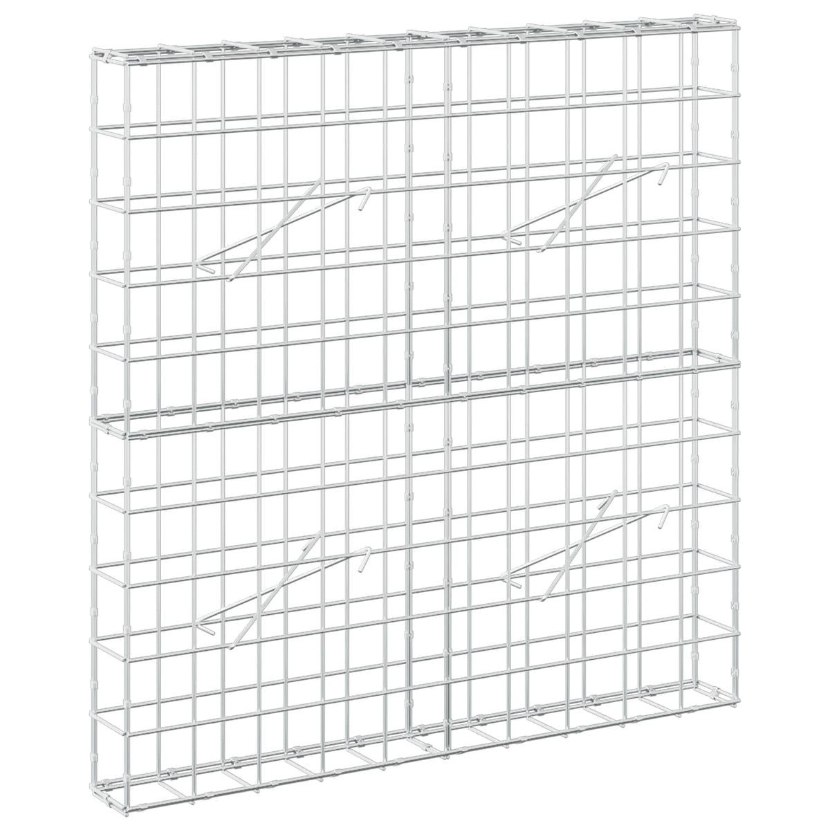Γκαμπιόν με σύρμα 3,5 mm και πλέγμα 10x10 cm 100x10x100 εκ. - Pakobazaar