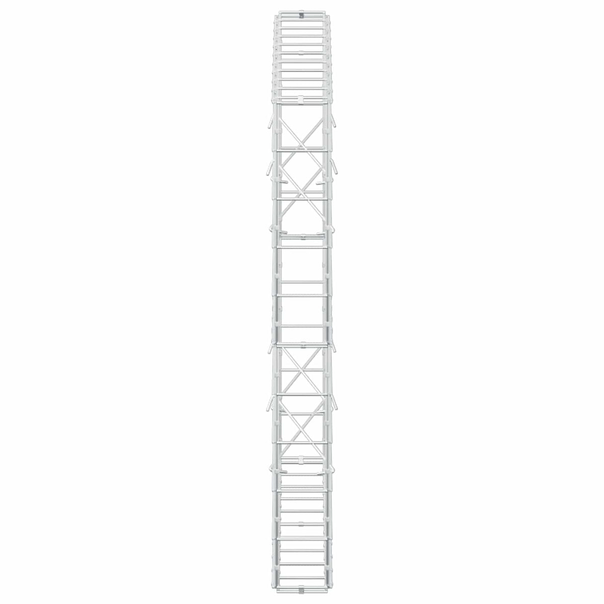Γκαμπιόν με σύρμα 3,5 mm και πλέγμα 10x10 cm 100x10x100 εκ. - Pakobazaar