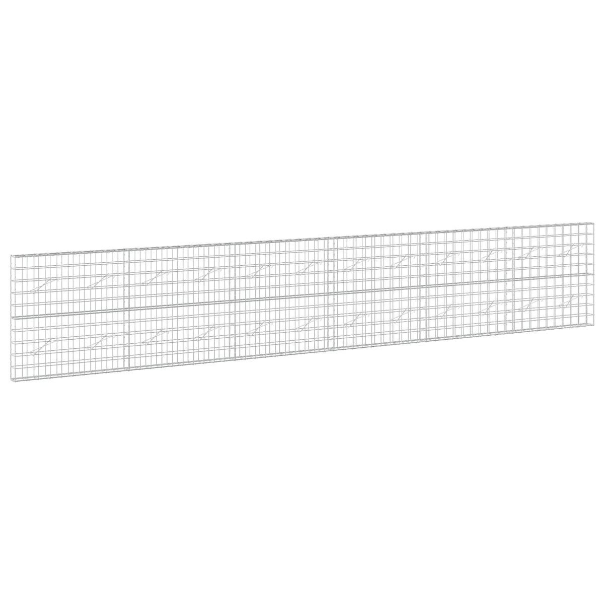 Γκαμπιόν με σύρμα 3,5 mm και πλέγμα 10x10 cm 600x10x100 εκ - Pakobazaar