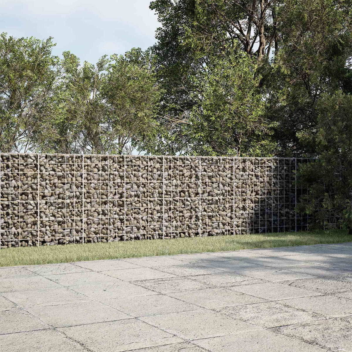 Γκαμπιόν με σύρμα 3,5 mm και πλέγμα 10x10 cm 700x10x100 εκ.