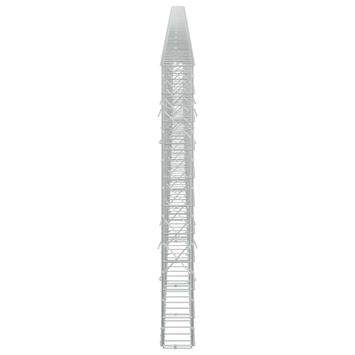 Γκαμπιόν με σύρμα 3,5 mm και πλέγμα 10x10 cm 850x10x100 εκ - Pakobazaar