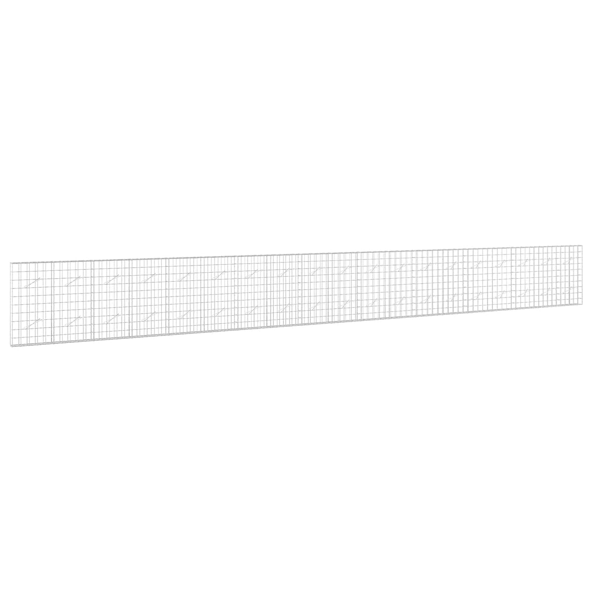 Γκαμπιόν με σύρμα 3,5 mm και πλέγμα 10x10 cm 950x10x100 εκ. - Pakobazaar