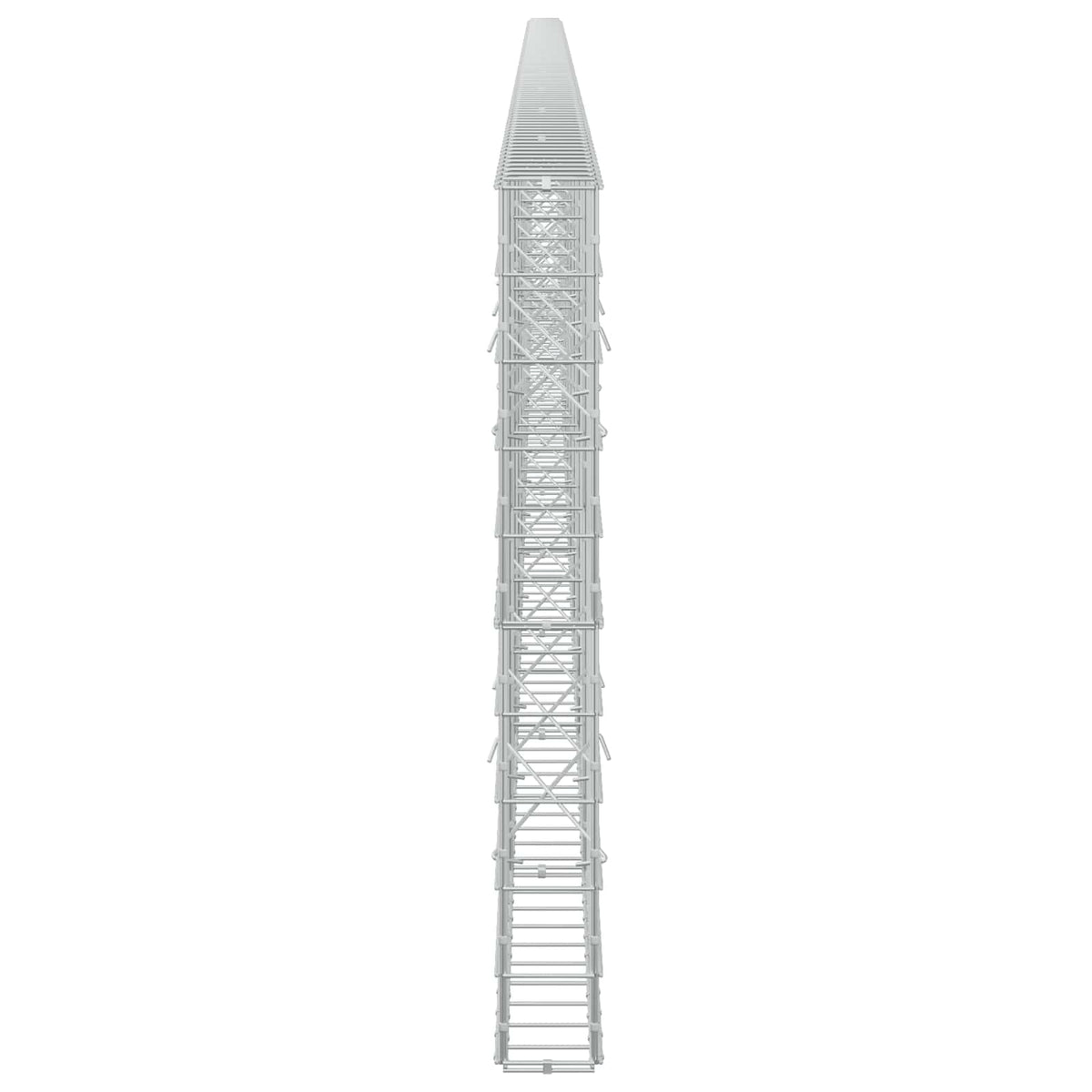 Γκαμπιόν με σύρμα 3,5 mm και πλέγμα 10x10 cm 1050x10x100 εκ. - Pakobazaar