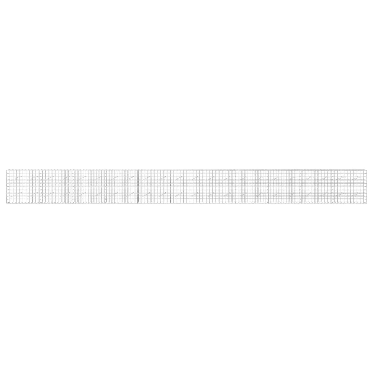 Γκαμπιόν με σύρμα 3,5 mm και πλέγμα 10x10 cm 1100x10x100 εκ