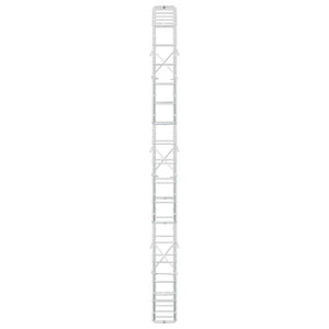 Γκαμπιόν με σύρμα 3,5 mm και πλέγμα 10x10 cm 50x10x150 εκ. - Pakobazaar