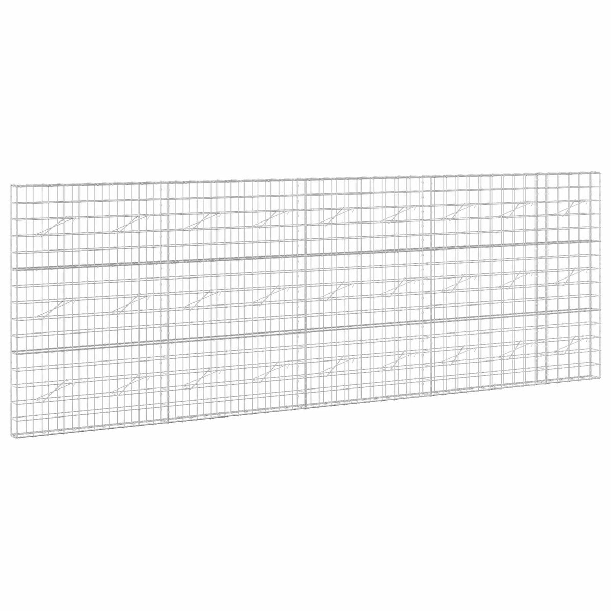 Γκαμπιόν με σύρμα 3,5 mm και πλέγμα 10x10 cm 450x10x150 εκ - Pakobazaar