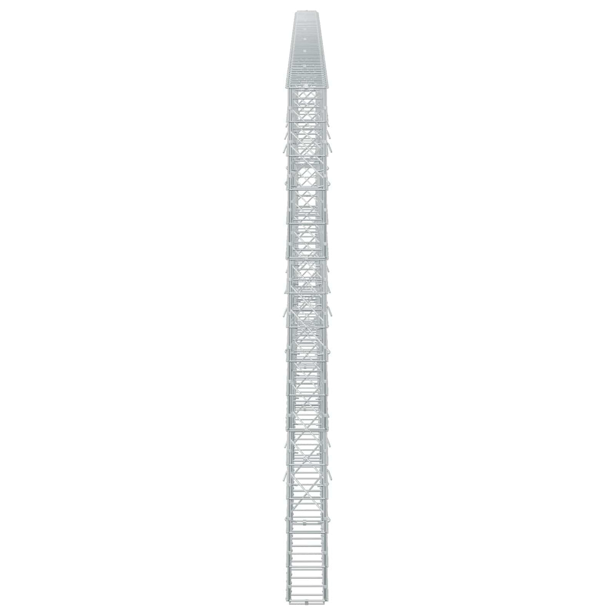 Γκαμπιόν με σύρμα 3,5 mm και πλέγμα 10x10 cm 650x10x150 εκ - Pakobazaar