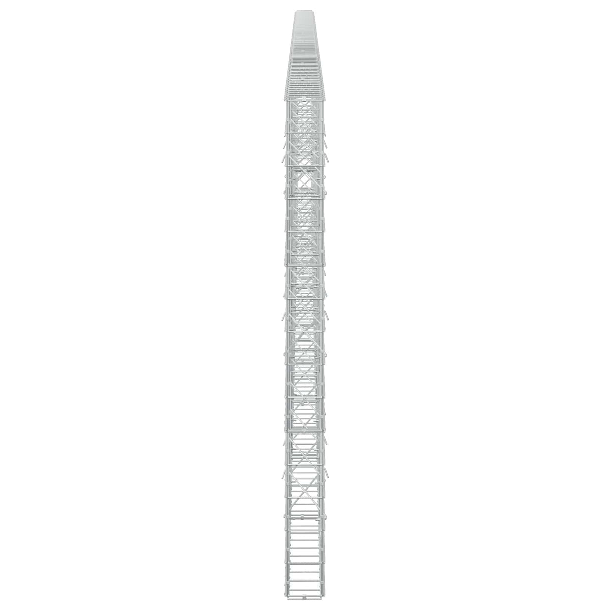 Γκαμπιόν με σύρμα 3,5 mm και πλέγμα 10x10 cm 900x10x150 εκ - Pakobazaar