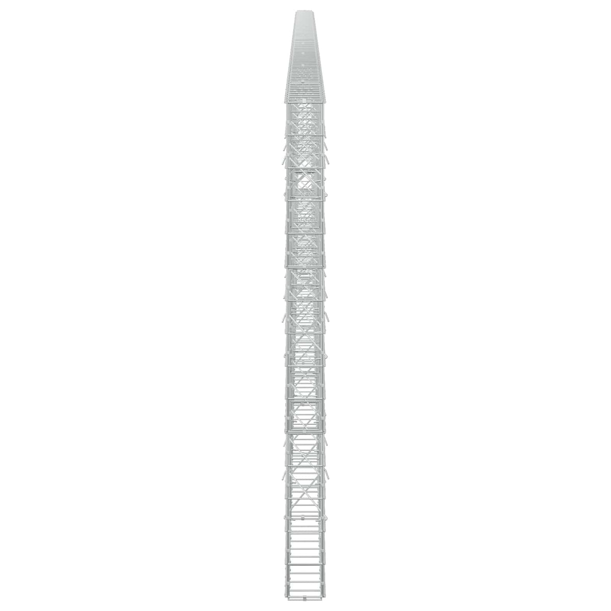 Γκαμπιόν με σύρμα 3,5 mm και πλέγμα 10x10 cm 950x10x150 εκ - Pakobazaar