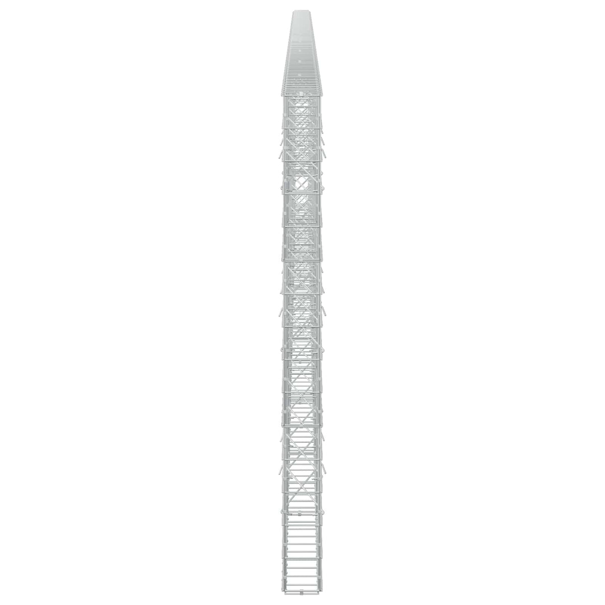 Γκαμπιόν με σύρμα 3,5 mm και πλέγμα 10x10 cm 1000x10x150 εκ - Pakobazaar