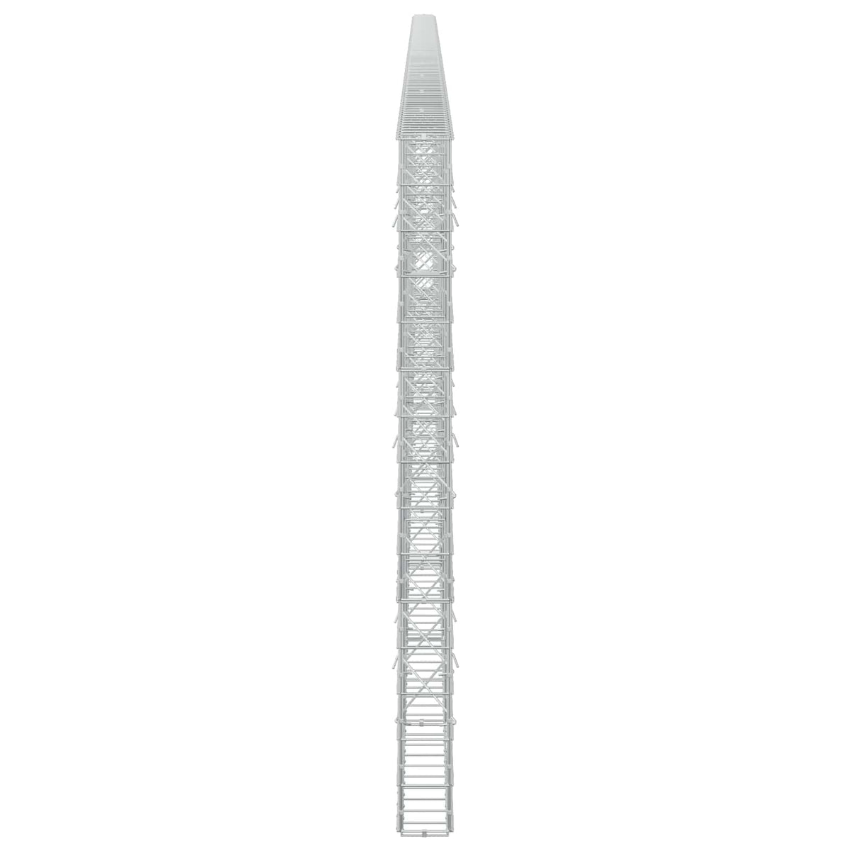 Γκαμπιόν με σύρμα 3,5 mm και πλέγμα 10x10 cm 1100x10x150 εκ - Pakobazaar