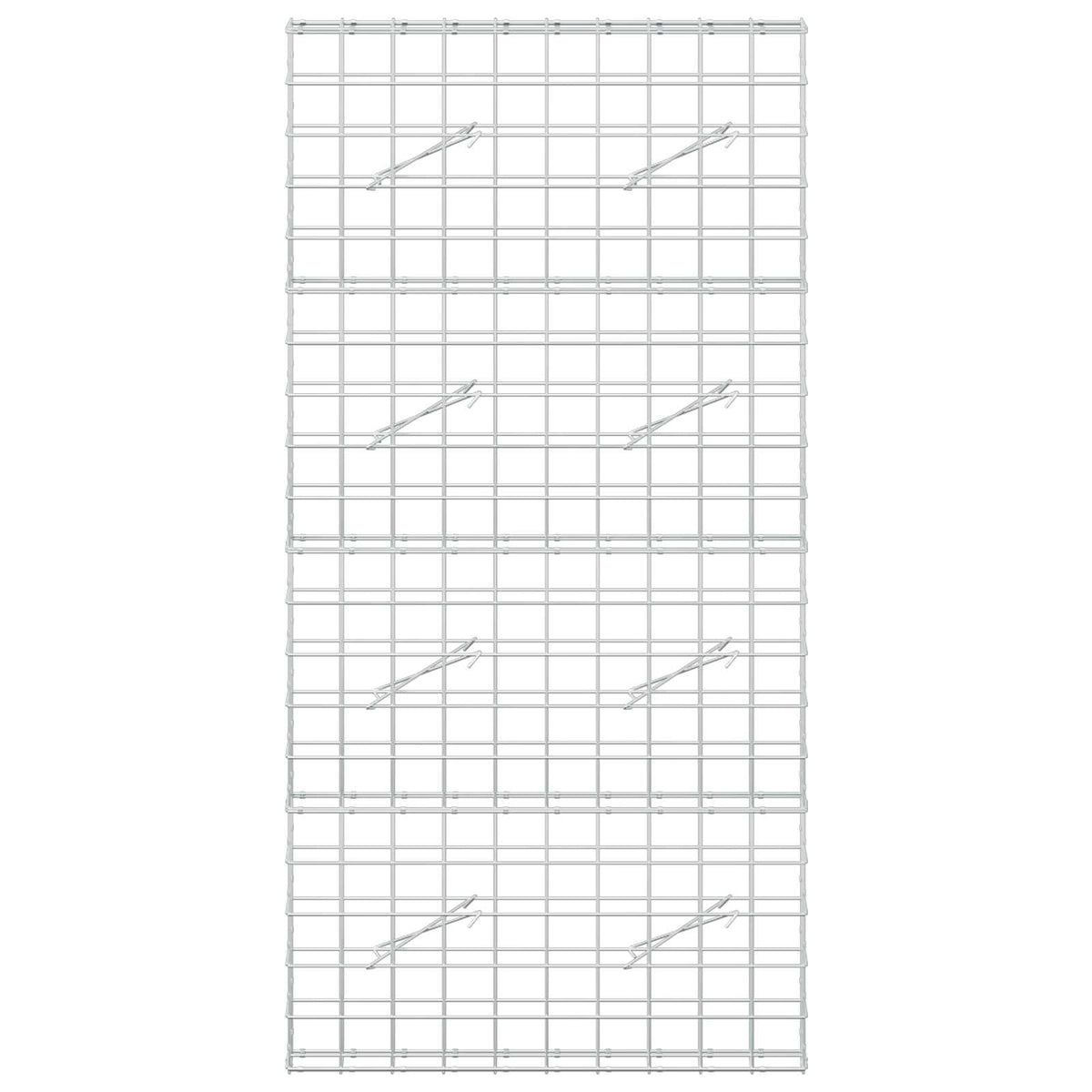 Γκαμπιόν με σύρμα 3,5 mm και πλέγμα 10x10 cm 100x10x200 εκ - Pakobazaar