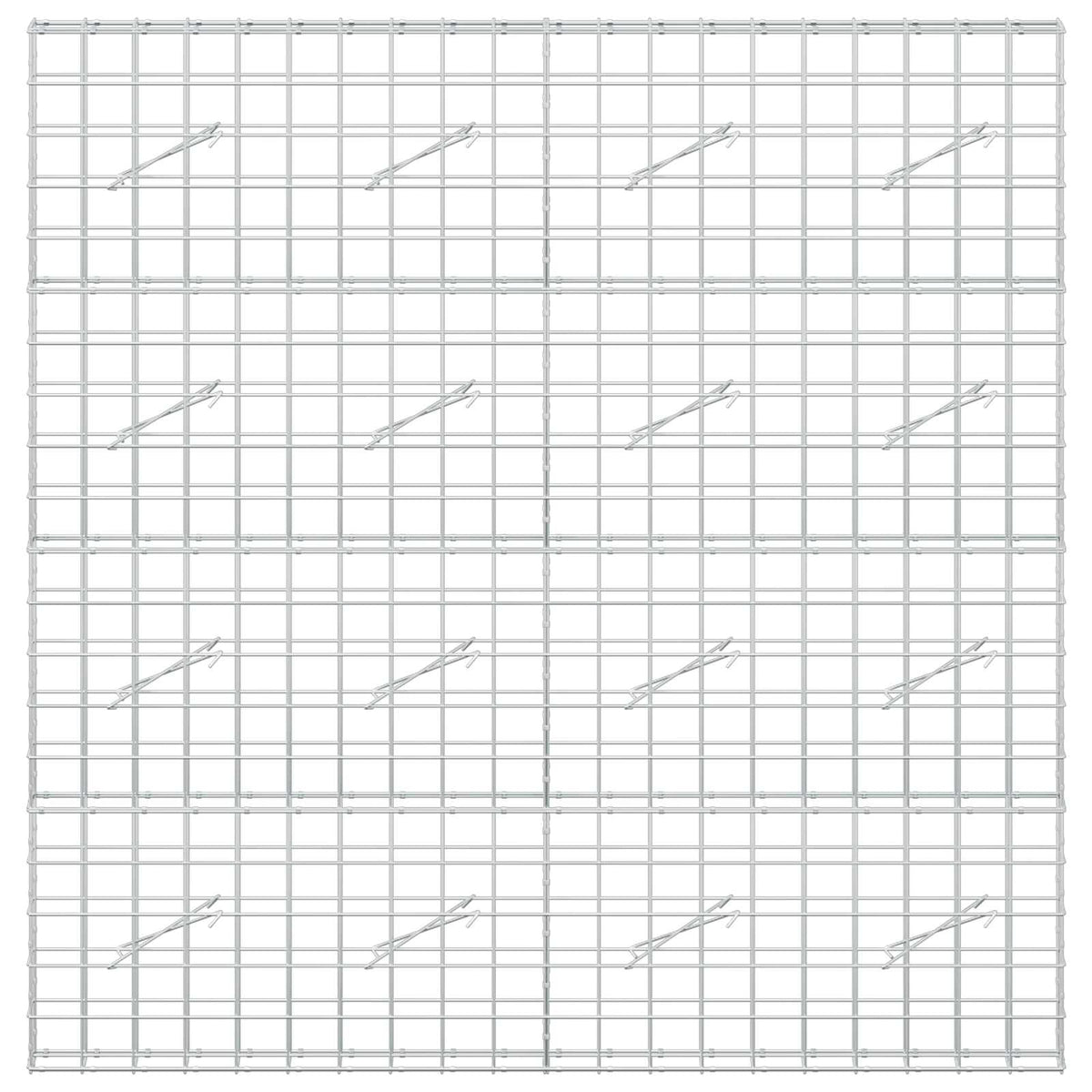 Γκαμπιόν με σύρμα 3,5 mm και πλέγμα 10x10 cm 200x10x200 εκ