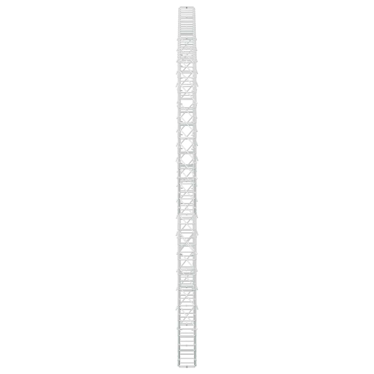 Γκαμπιόν με σύρμα 3,5 mm και πλέγμα 10x10 cm 250x10x200 εκ. - Pakobazaar