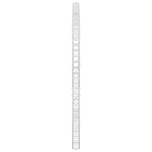 Γκαμπιόν με σύρμα 3,5 mm και πλέγμα 10x10 cm 250x10x200 εκ. - Pakobazaar