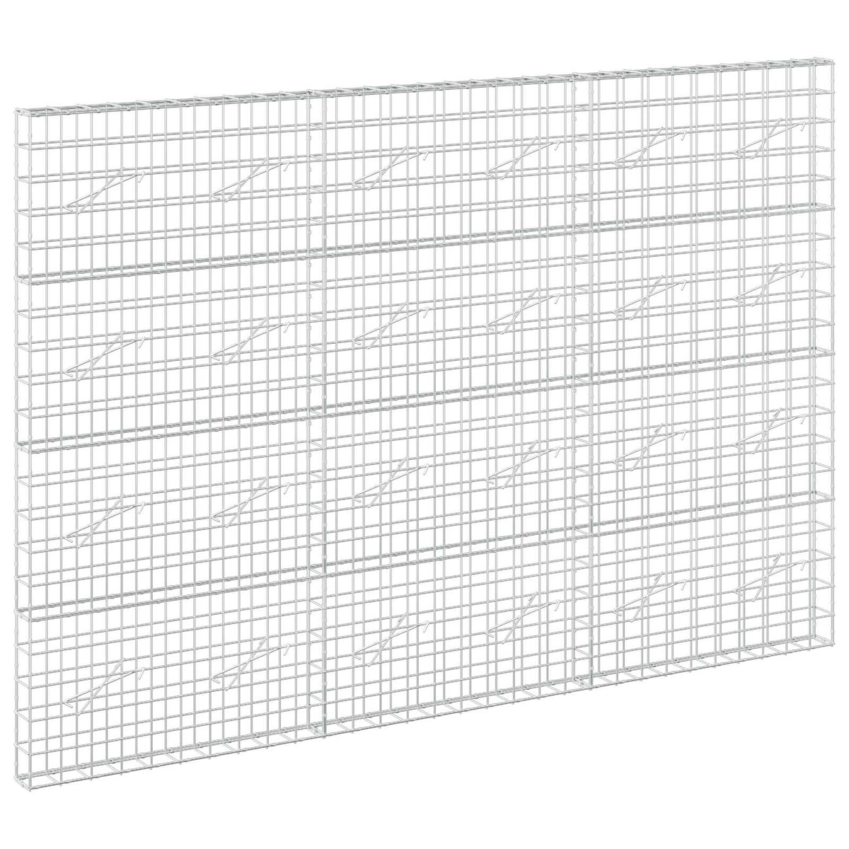 Γκαμπιόν με σύρμα 3,5 mm και πλέγμα 10x10 cm 300x10x200 εκ - Pakobazaar