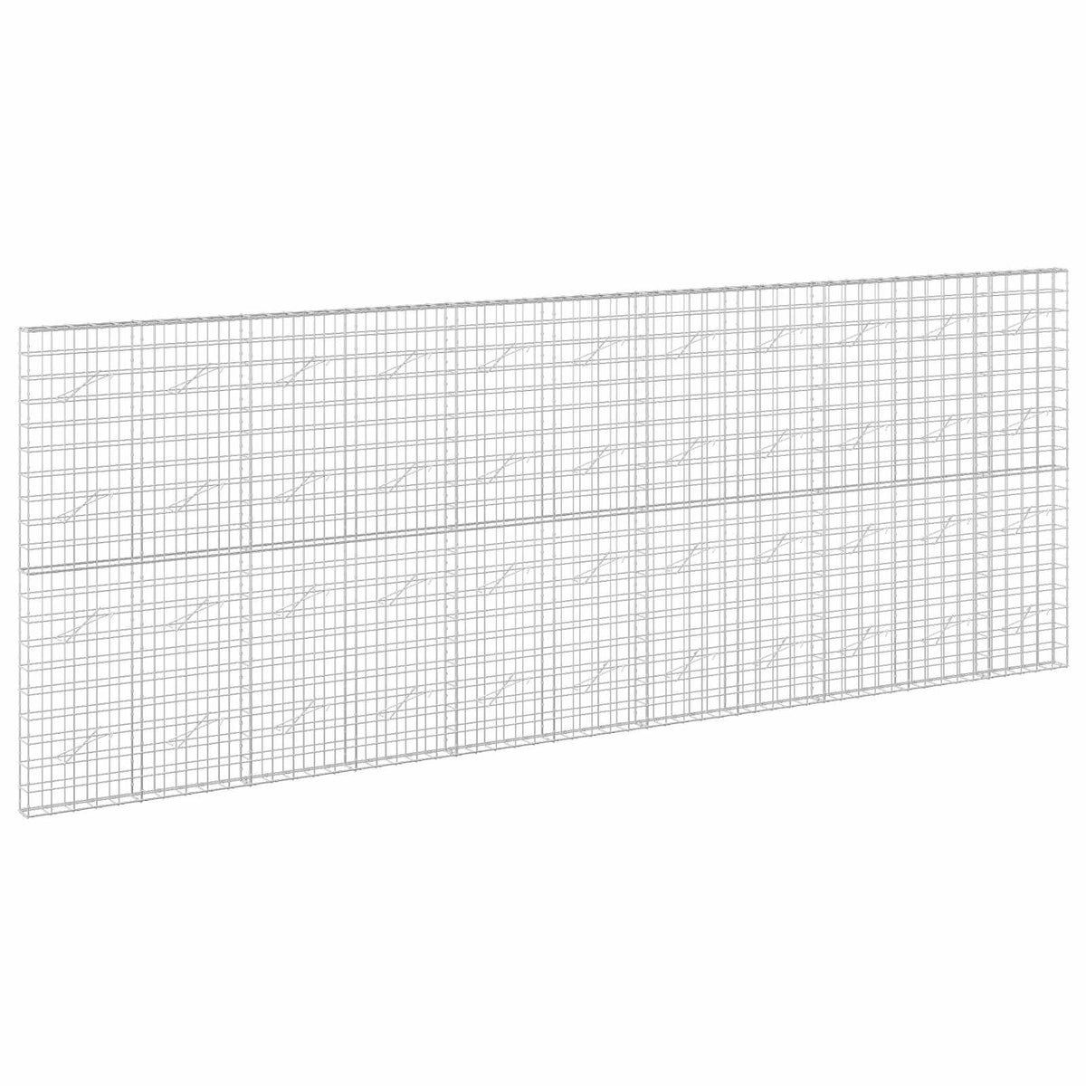 Γκαμπιόν με σύρμα 3,5 mm και πλέγμα 10x10 cm 550x10x200 εκ - Pakobazaar