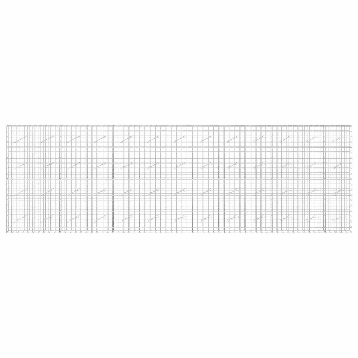 Γκαμπιόν με σύρμα 3,5 mm και πλέγμα 10x10 cm 650x10x200 εκ - Pakobazaar