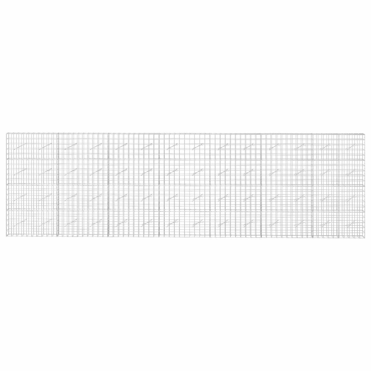Γκαμπιόν με σύρμα 3,5 mm και πλέγμα 10x10 cm 700x10x200 εκ - Pakobazaar