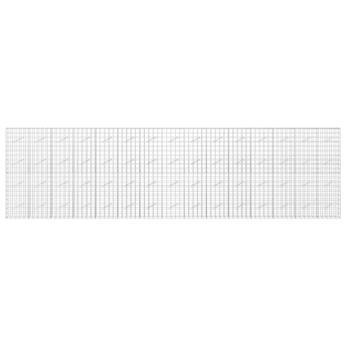 Γκαμπιόν με σύρμα 3,5 mm και πλέγμα 10x10 cm 750x10x200 εκ - Pakobazaar
